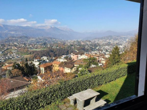 Appartamento con vista e giardino a Pazzallo